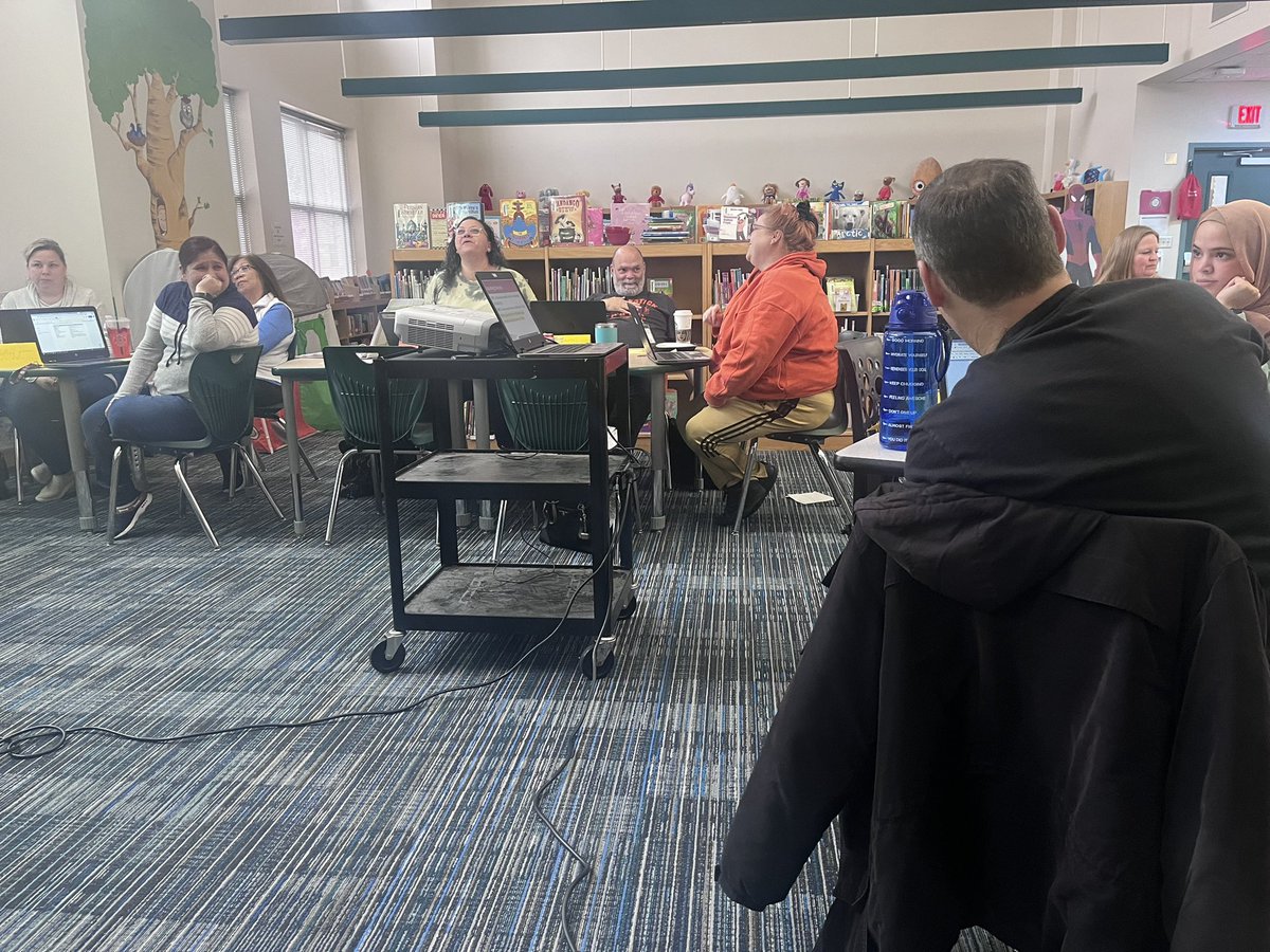 Huge shoutout to our teachers who are currently at school on a Saturday morning learning how to make their lesson plans more effective for our students!
