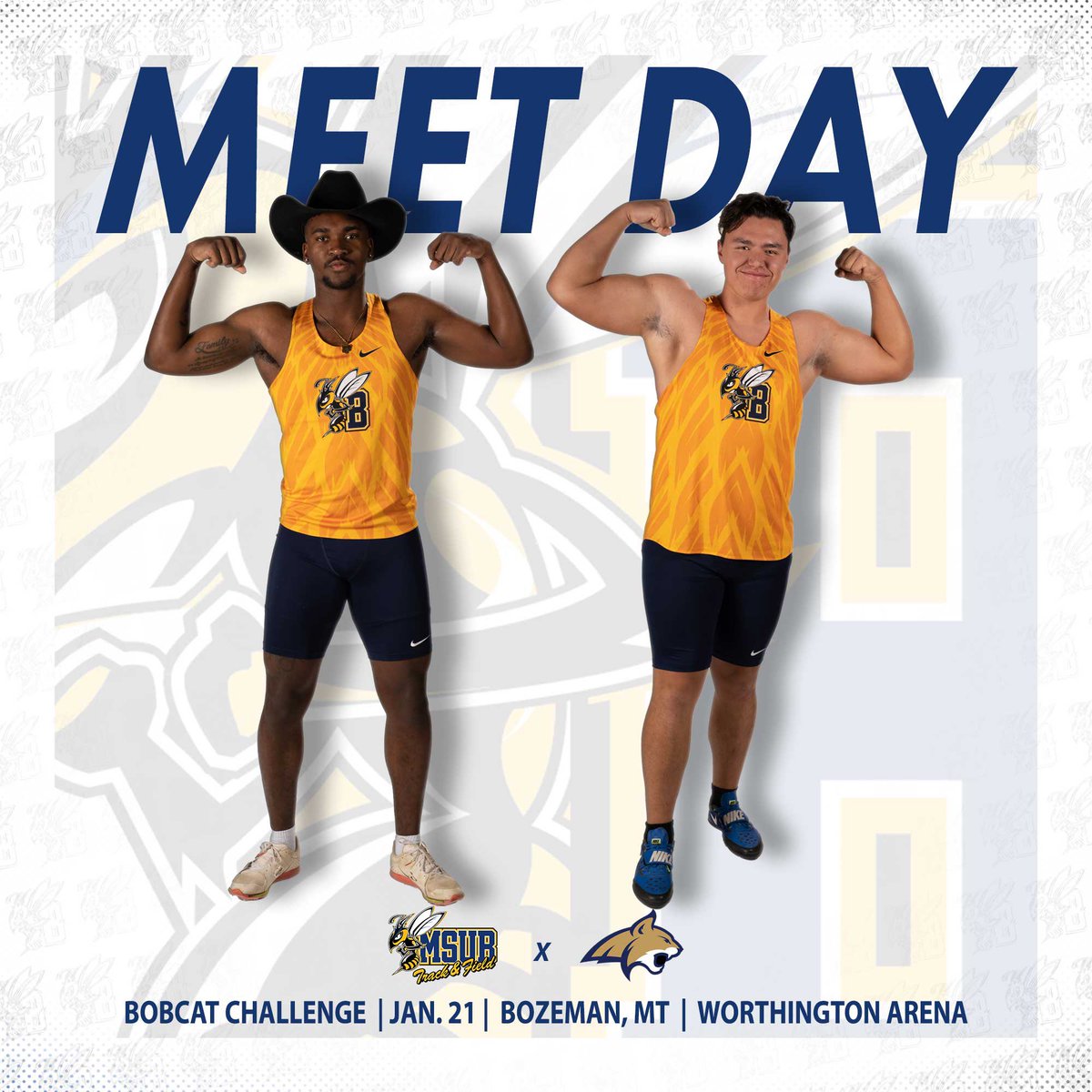 msubxctf's tweet photo. MEET DAY🙌🙌

Ready to get 2023 rollin’👀

🆚 Bobcat Challenge
📍Bozeman, MT
📈: https://t.co/TUHAhjYP7i

#MSUBTF🐝 https://t.co/6PQ70rCUYU