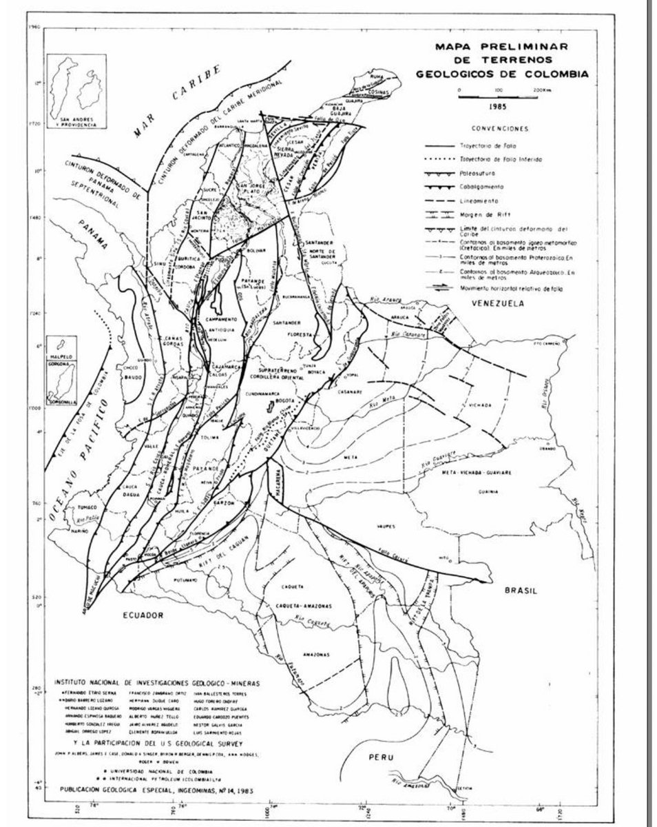 <a href="/petrogustavo/">Gustavo Petro</a> Señor presidente, una placa tectónica abarca todo el continente, creo que se refiere a falla tectónica.  Aquí le comparto un mapa de las fallas tectónicas en Colombia, si no se puede construir carreteras sobre las mismas, la única forma de moverse en el país sería volando 🤷🏻‍♂️