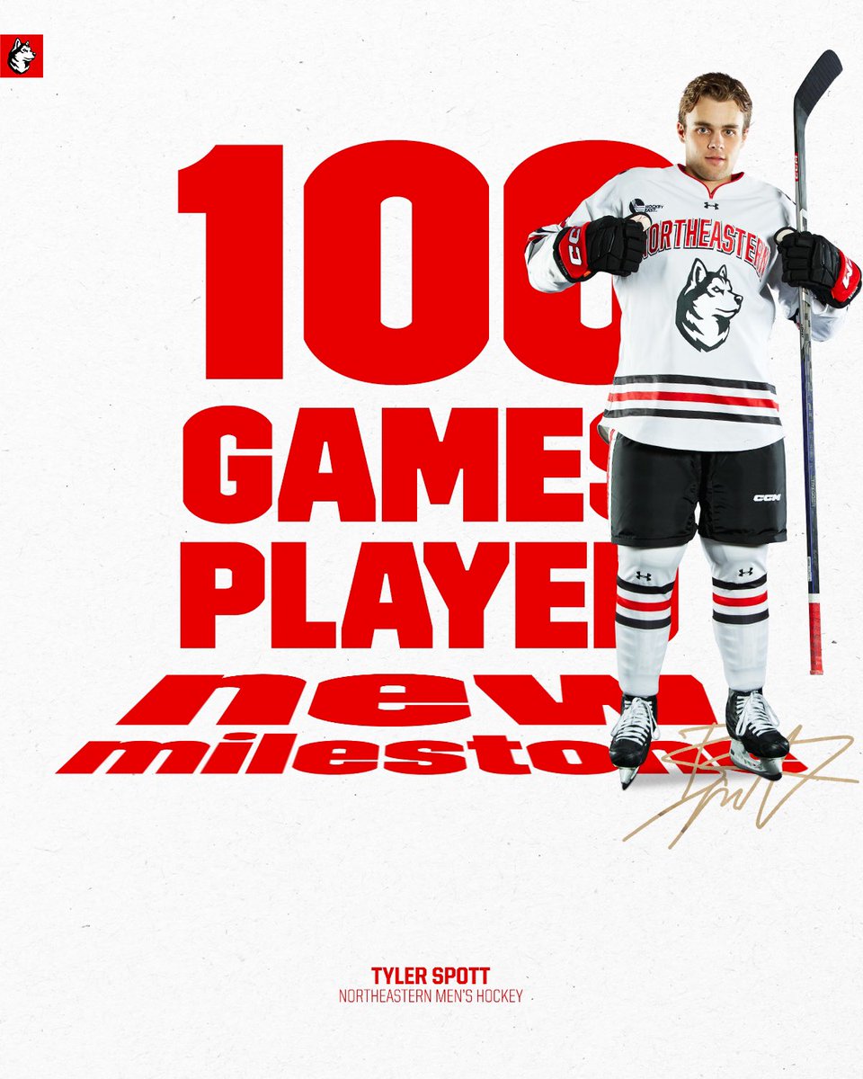 GoNUmhockey's tweet photo. Spotted: a Husky having played his 100th career game

Congrats to our beloved blueliner https://t.co/9v4cSF4Dxz
