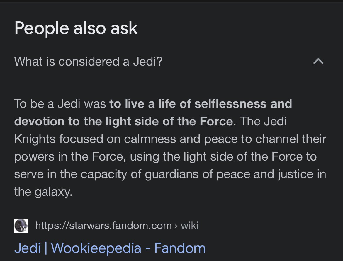 fireproof75jc's tweet photo. @MitchCam1980 A soulless Jedi?!?!?  Didn’t think it was possible. https://t.co/JWFGoh3kWT