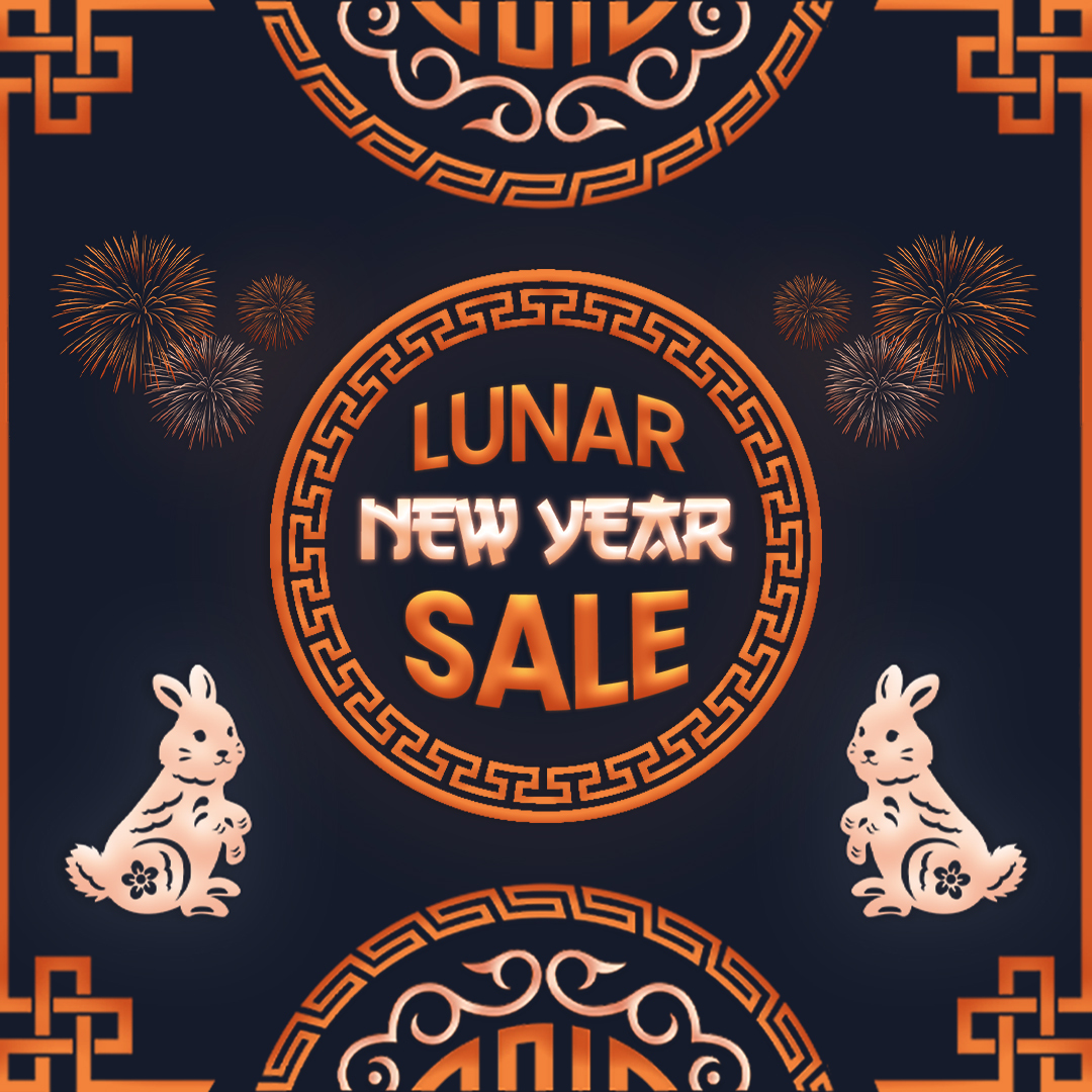 Lunar New Year is in and the best deals are about to begin! 🐰

Welcome the Year of the Rabbit with deals up to 95% off! 🏮

Check out our special offers now and join the celebrations! 🎇 bit.ly/3HlQi7e