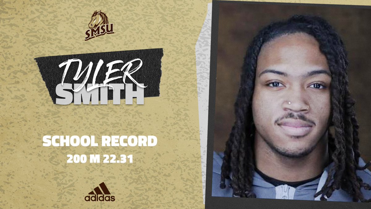 **SCHOOL RECORD** Tyler Smith 200 M 22.31