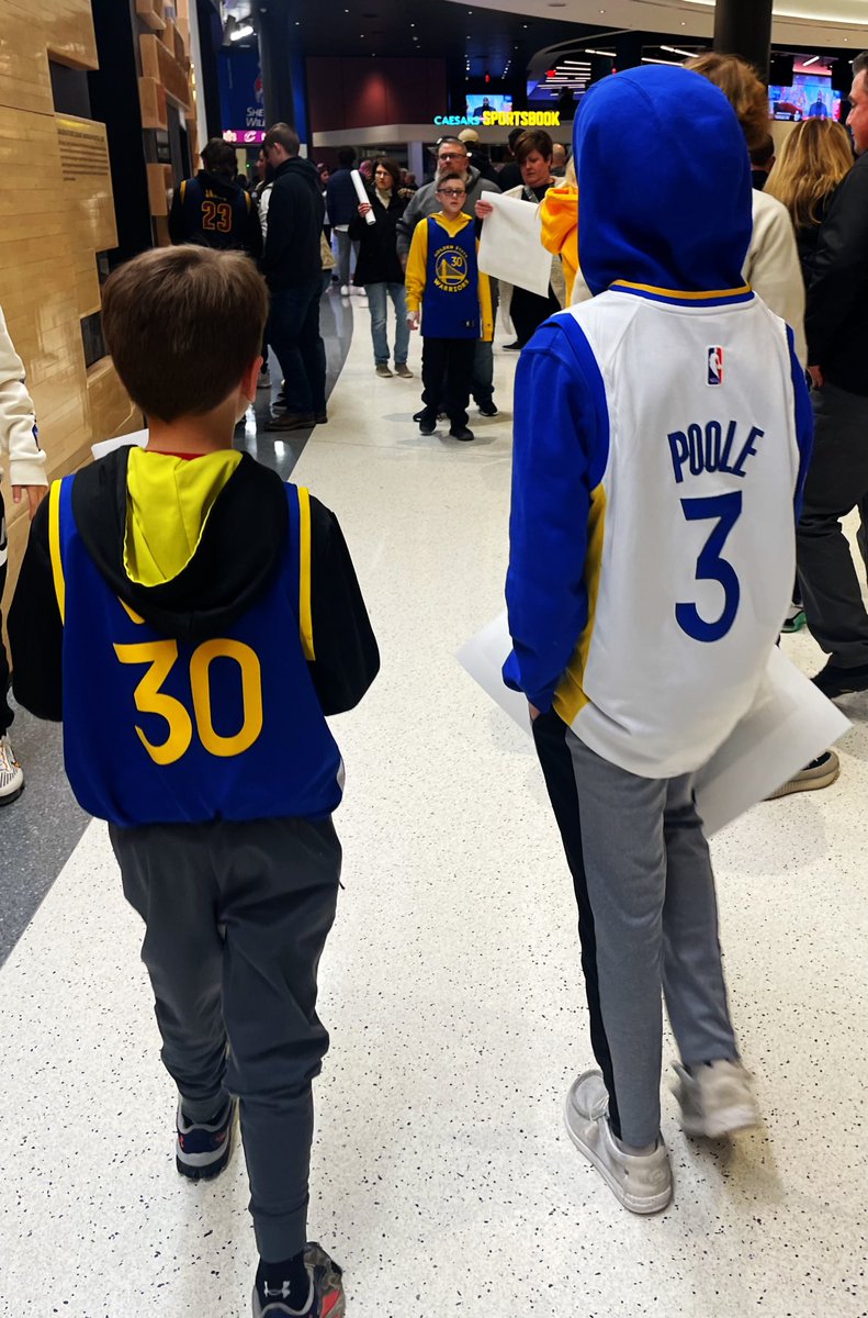 jenna_carroll's tweet photo. @SInow I’ll tell him what “brutal” is. Two kids counting down since Christmas in tears on the way to the game, and what we paid for the tickets to have not great seats. Parents trying to make our kids’ dream come true. 😔 @warriors @StephenCurry30 https://t.co/86iKeY5pnC