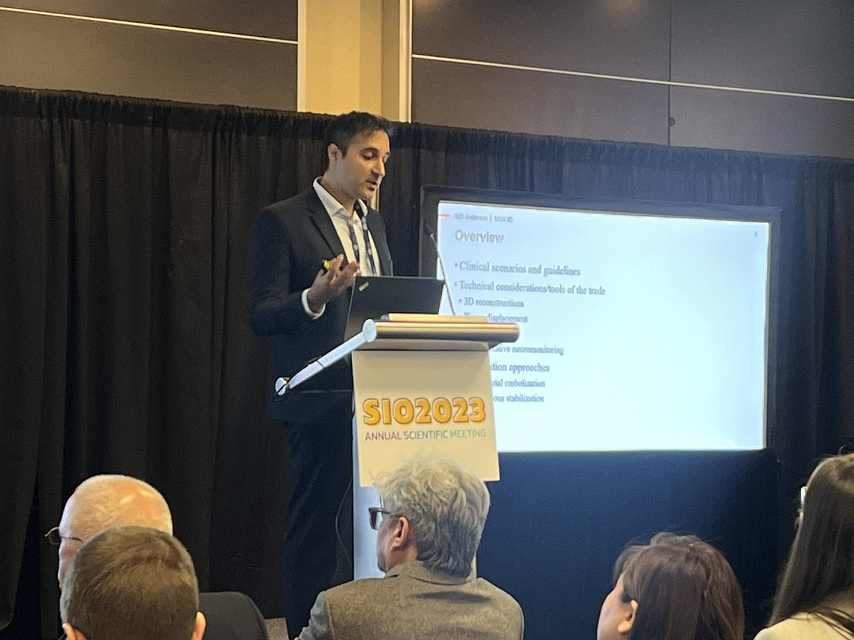 Full house today for our <a href="/SIO_Central/">SIO</a> symposia! Thank you <a href="/rahulshethmd/">Rahul Sheth</a> for sharing your experience with our technology for MSK intervention <a href="/VarianMedSys/">Varian</a>