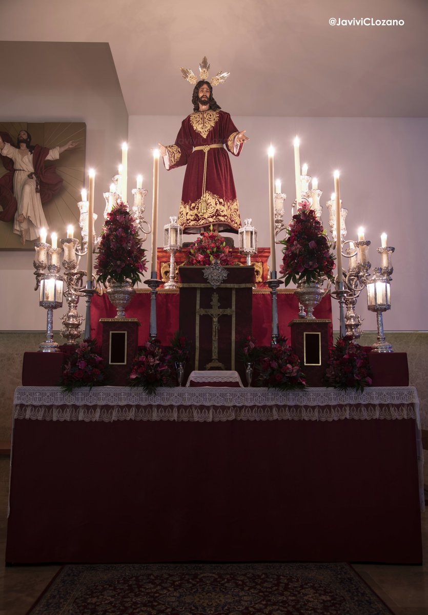 JaviviCLozano's tweet photo. #LuzDeVelas Solemne Triduo en honor a Ntro. Padre Jesús del Consuelo a la luz de las velas *DETALLES* Sevilla Este 2023 @ConsueloSevEste 📸 Javier Cantos Lozano 📲 https://t.co/uKydfUfbBN https://t.co/gg1p87ztom