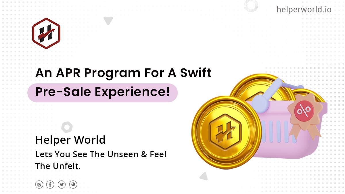 helper_token's tweet photo. Get a chance to invest in World's safest APR program 

Visit: https://t.co/RnV49ZlSwq

#HelperToken #HelperWorld #Call4blessing #Presale #Helperpresale https://t.co/8BgFuhHmi0