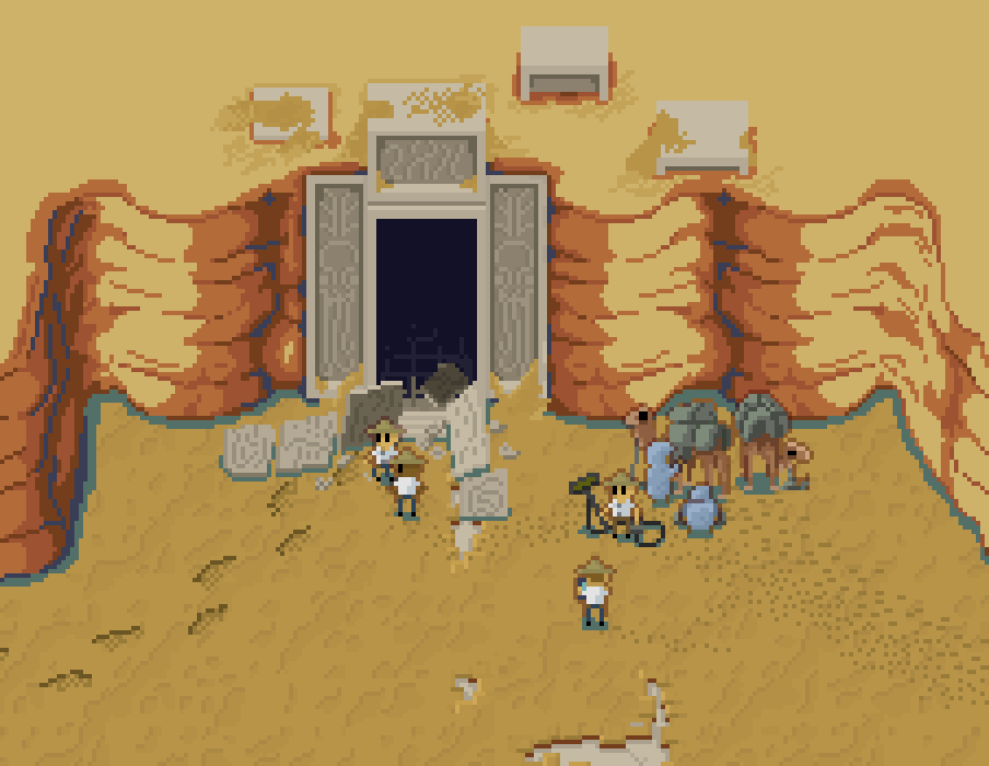 CoinSyb's tweet photo. #DesertRuins and #Footprint for #pixel_dailies challenge with some assets of my game in development

#pixelart #GameDev #IndieGame #illustration 🐘pixel_dailies@mastodon.gamedev.place https://t.co/1BlaHSPP7G