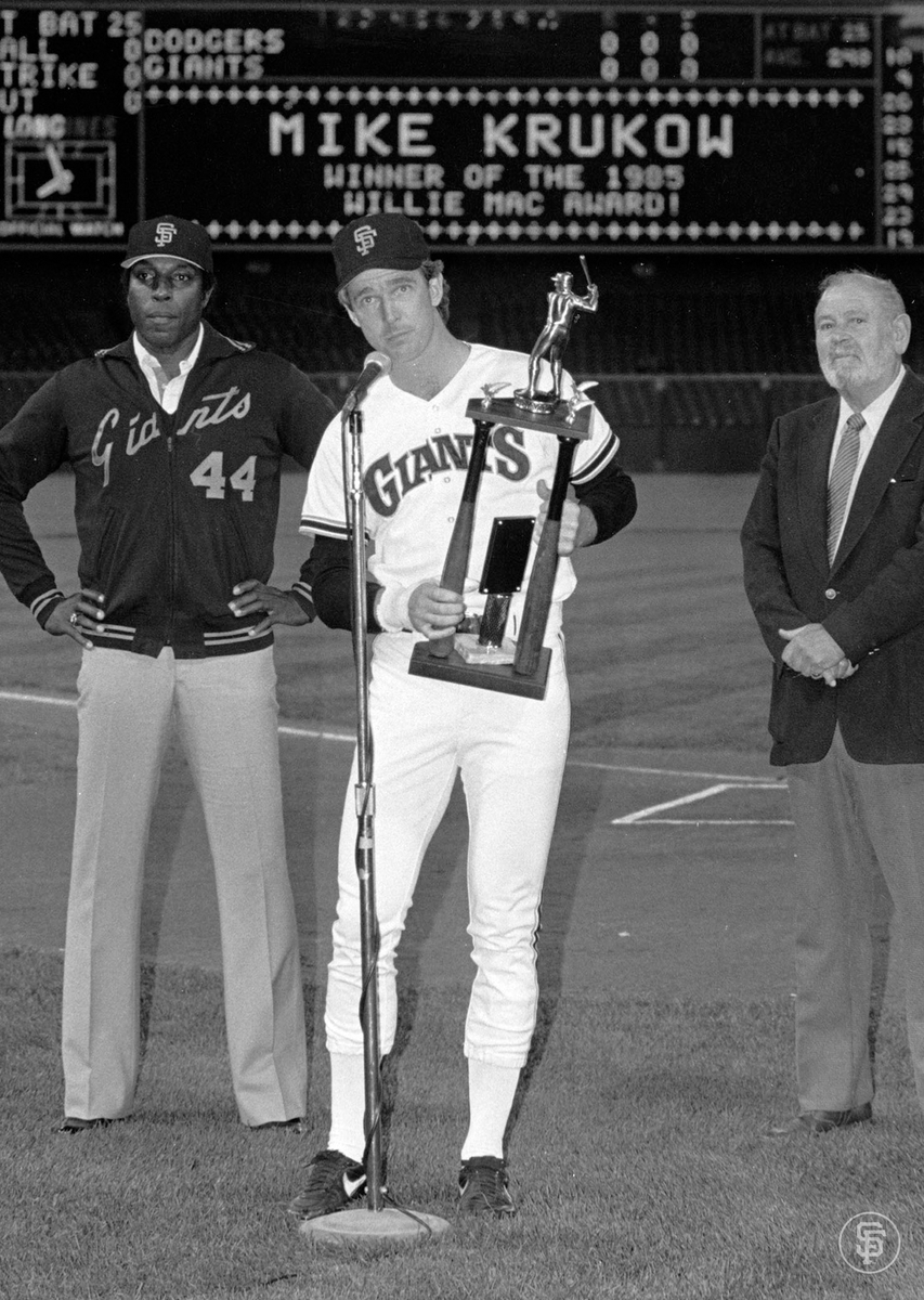 SFGiants's tweet photo. Happy Birthday to the always-iconic Mike Krukow 🎙🎉 https://t.co/WFDcllxg7n