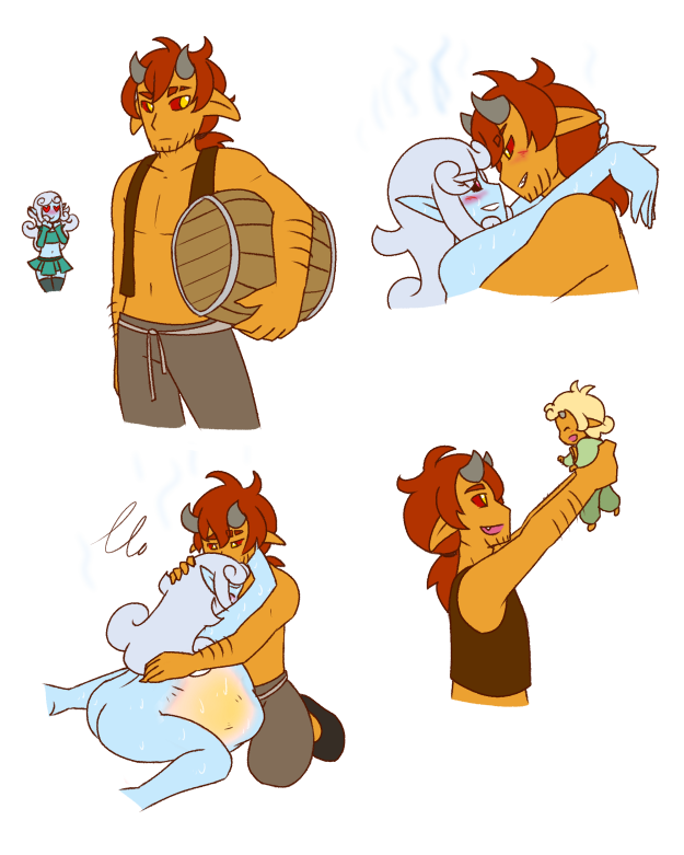 infernal_aces's tweet photo. And we have li’l fire baby’s daddy!

There's some story for them too, but it's a bit long for the character limit, so please check it out here:
https://t.co/ZqPk2R9CPH https://t.co/81N35ZoxeK
