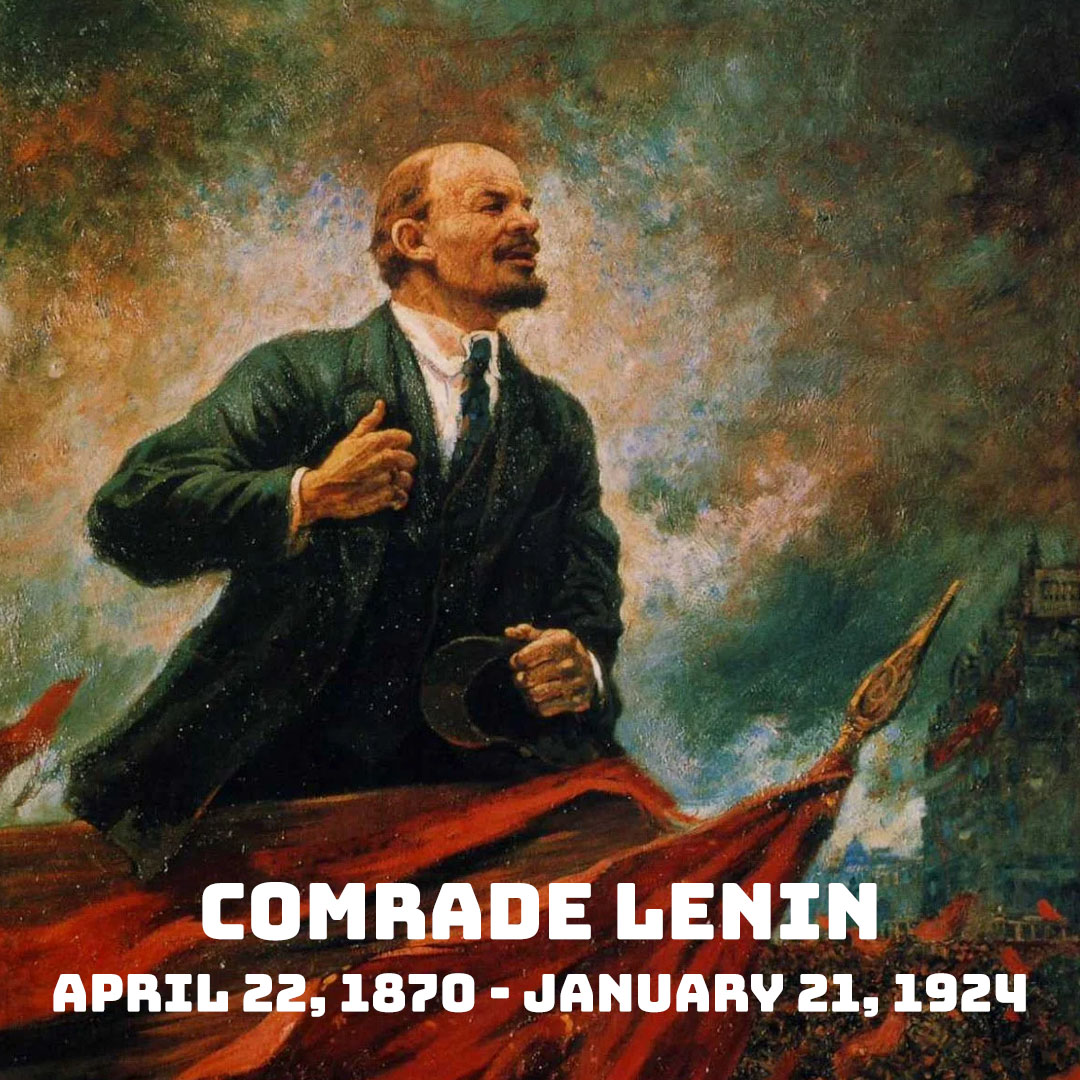 CPUSAPhoenix's tweet photo. 99 years ago today, V.I. Lenin, a true revolutionary and thinker, passed away. He had dedicated his life to the liberation of the working class, and to this day, his ideas and actions continue to be an inspiration to socialists and communists worldwide. https://t.co/fjKwI1tQr9
