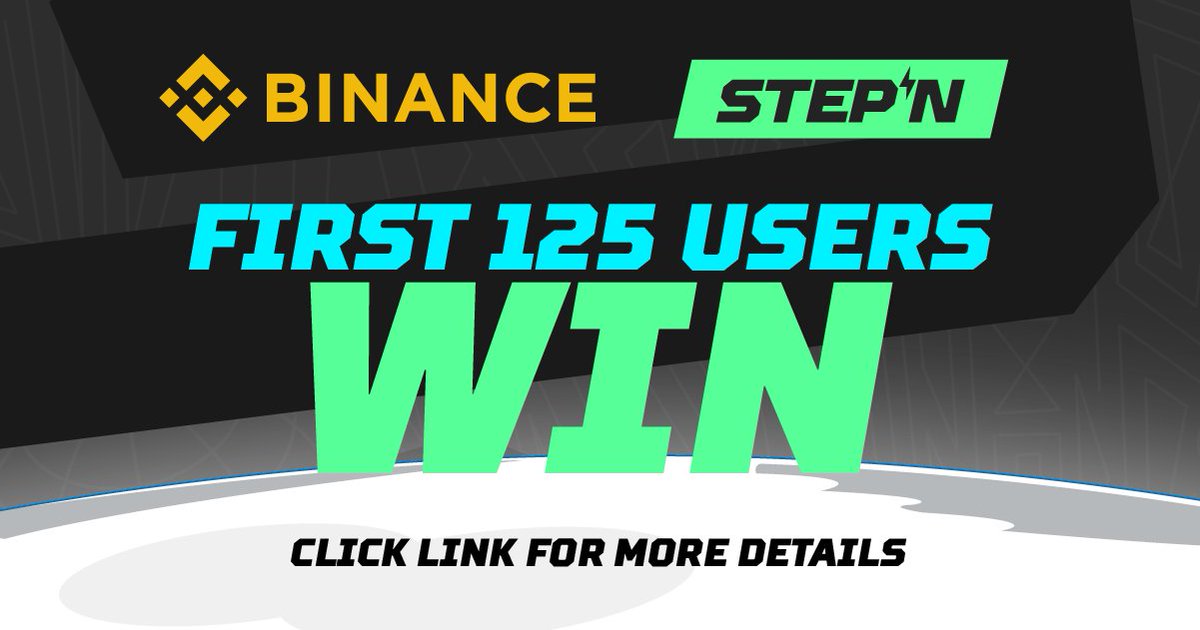 Stepnofficial's tweet photo. 🌙 @STEPNOfficial x @Binance Lunar New Year Promotion 🐇

We're giving away $5,000 in collaboration with #Binance! 

➡️ How to enter (🆕 users only)

Sign-up here: https://t.co/8raaMwX0KZ 

🧧 First 1️⃣2️⃣5️⃣ new users will receive a share of $5,000 in $GMT https://t.co/1rofBaYAv1