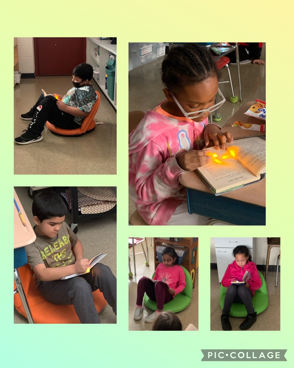 Mrs. Spinelli turned off the lights💡in her 3rd grade classroom at Curvin to read by 🔦 flashlight &amp; log minutes for <a href="/ReadWithMalcolm/">Share the Magic Foundation</a> #READBowl competition….Creating opportunities for students to enjoy reading 📖 <a href="/PSDRI_Schools/">Pawtucket School Department</a>