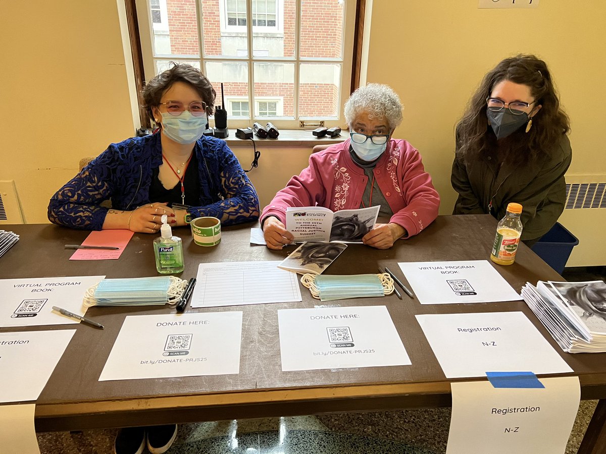 justicepgh's tweet photo. Good morning Summiteers!!! We are all at the @pghseminary and the classrooms are buzzing with intense communication! Hope to see you if you can make it! The 25th Pittsburgh Racial Justice Summit has engaged!! #prjs2023 #racialjustice #pittsburgh https://t.co/EGJSwC5AF7