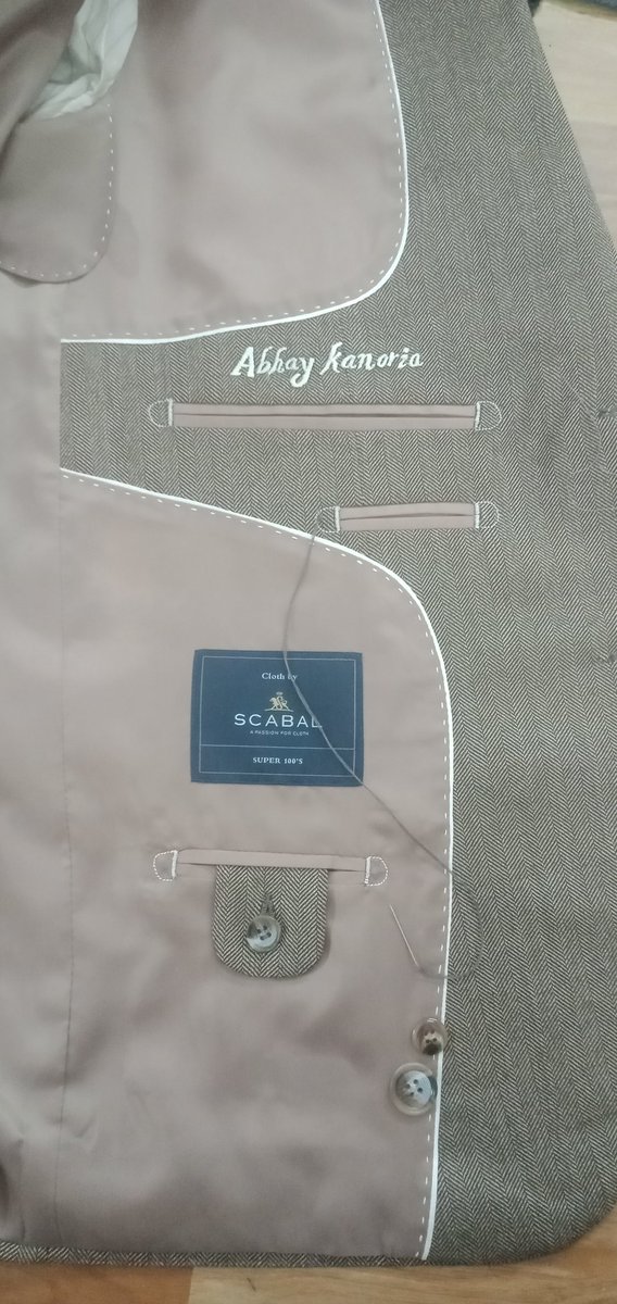 @henrydavidsen I meking for this bespoke suit sir  scabal .i from India