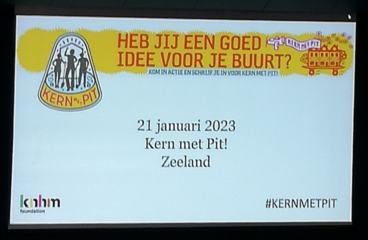 ankiefeldbrugge's tweet image. Ook in Zeeland, volle bak in de @dezbnl bij de #kernmetpit dag. Een zaal vol Zeeuwse initiatiefnemers die ervaring en kennis uitwisselen en genieten van elkaars prestaties! Hulde aan de kernmetpit.nl projecten 2022 en voor de projecten 2023: veel succes!