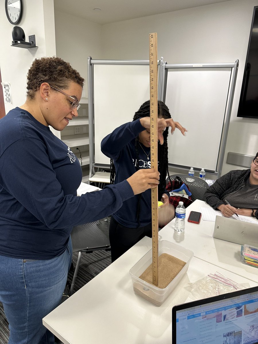 VeronicaJ_edu's tweet photo. Impact Experiments @RiceU_STEM @conocophillips #ampRICE https://t.co/nsHWrEK2ok