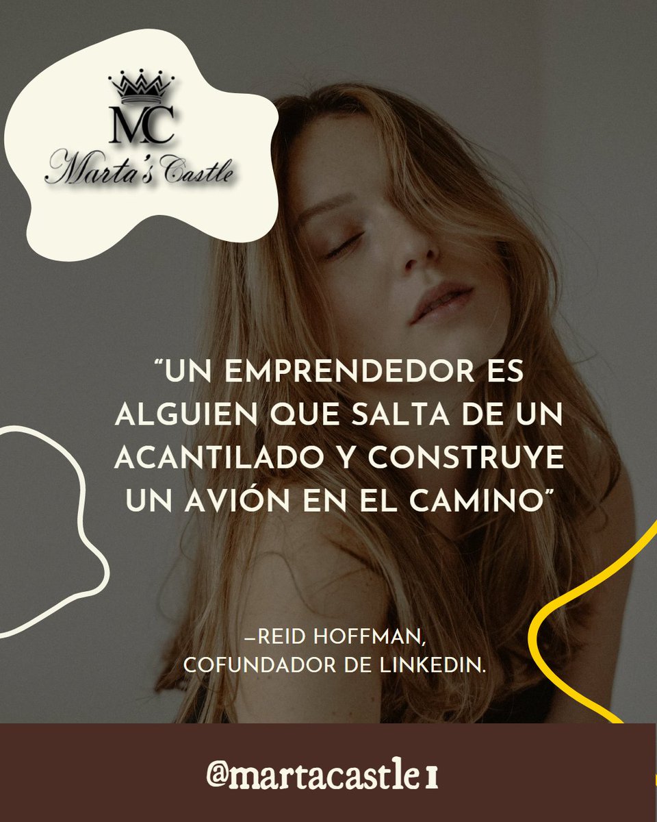 MartaCastle2's tweet photo. ¿Eres emprendedora? te leo en los comentarios. 

🌐https://t.co/ZUgbdens7p 

#Controlcaidadelcabello 
#Cabellofortalecido 
#fuertedesdelaraiz 
#Cabellocuidadobelleza
#lineadeproductosmartascastle 
#calviciealopecia 
#aceitenatural
#martacastle 
#tratamientorapidoyeficaz https://t.co/GdylKzl3Bx