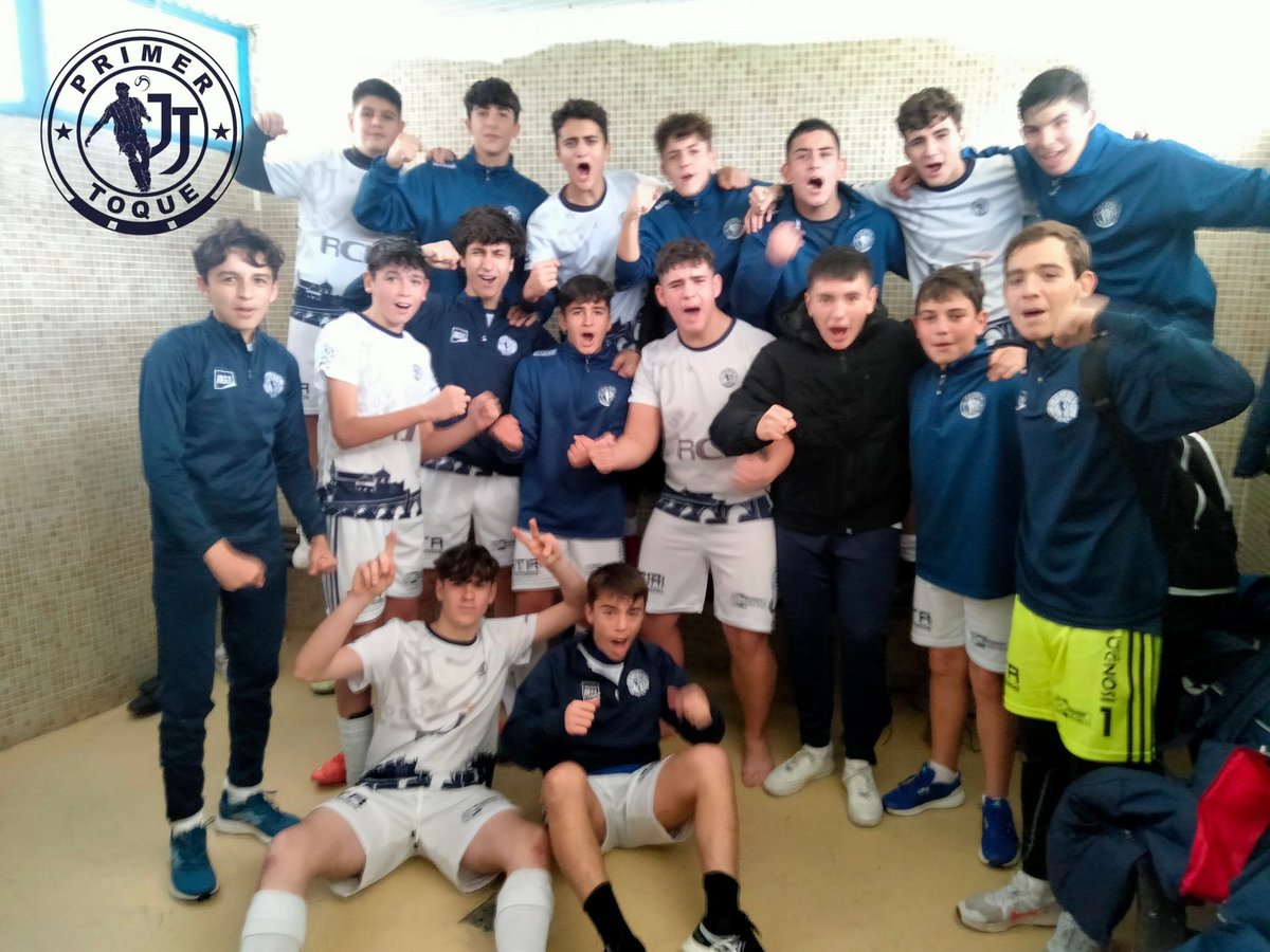 Primer TOQUE J.T.

Querer es PODER!!!

PARTIDAZO de nuestro EQUIPO Cadete ante un magnífico rival....

+3 y a seguir trabajando.

GRANDE EQUIPO!!!

#siempreconbalón