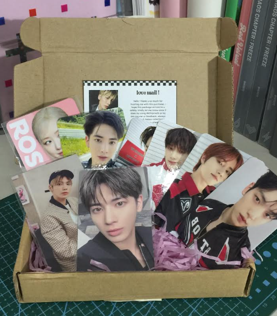 arvscart's tweet photo. — ✉️ #_arvsmail || @kthicart #kthiproofs
╰ HIII DREA^^ so happy to finally receive taehyun gbgb soljack alongside the dozens of freebies which you have given to me ( txt ot5 racers + rose bp oreo pc ) ! hoping to mine more from you soon hehe THANK YOU!!! https://t.co/zRjiIMkthw