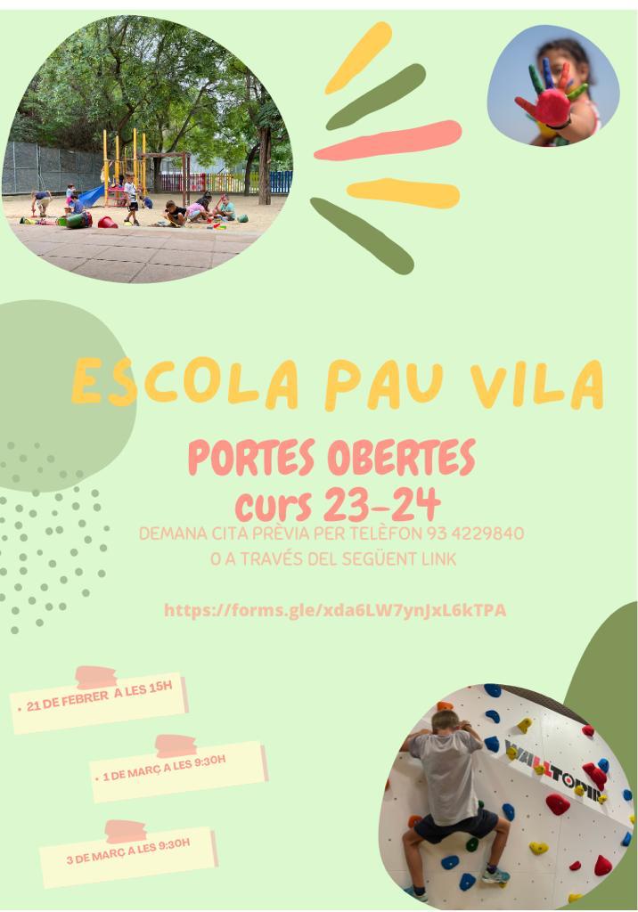 Escola Pau Vila Barcelona tweet media
