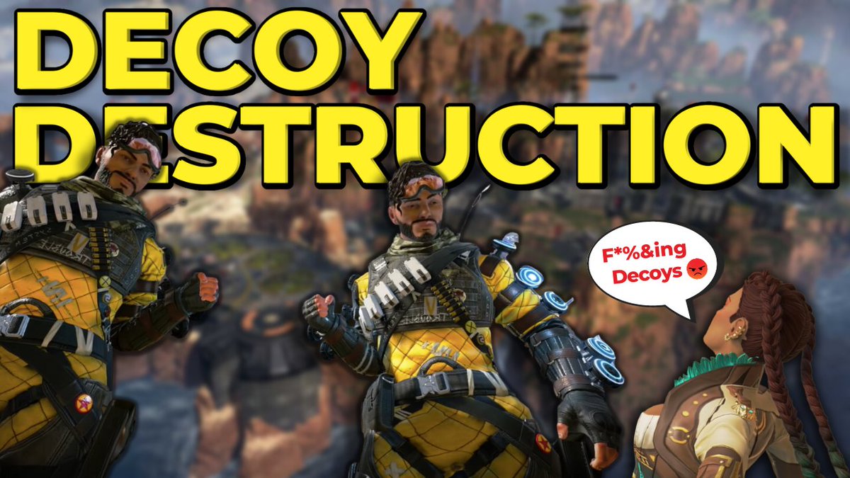 youtu.be/SYh_UHBOy48

This Weeks Youtube Video Has Just Dropped! This Week We Push Solo With Our Mirage Ultimate Bamboozling Everyone in the Lobby! Check It Out and Support the Channel for Free By Subscribing Today! 🦘❤️
.
.
.
#apexlegends #youtube #youtubeteaser #apexgameplay