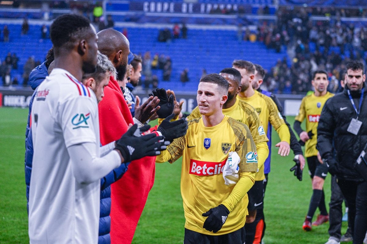 Bravo pour votre parcours en #CoupeDeFrance et bonne seconde partie de saison à vous amis du <a href="/ChambeSF/">Chambéry Savoie Football 🟡⚫️</a> 👏