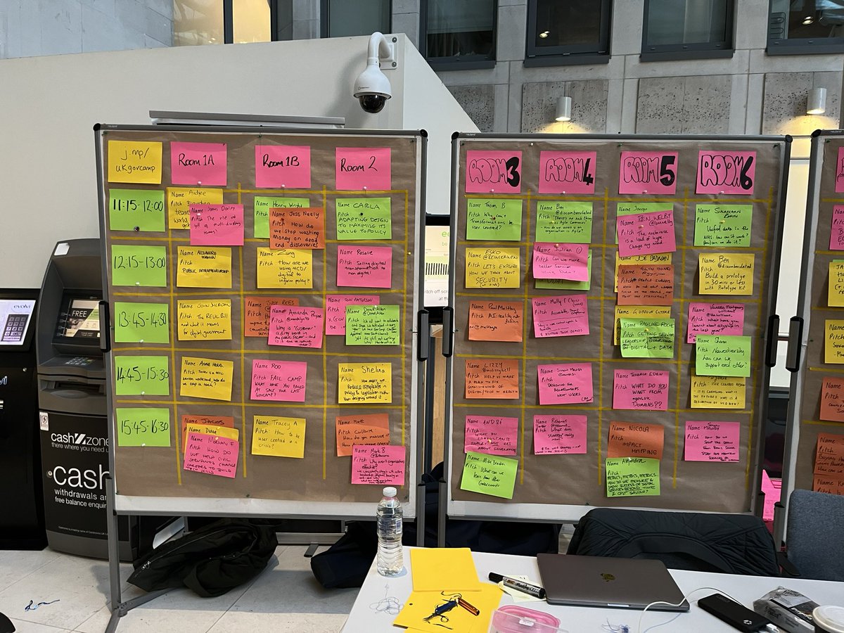 smcdoyle's tweet photo. Love an unconference grid 🥰#govcamp23 https://t.co/ZB8Ak2OuwK