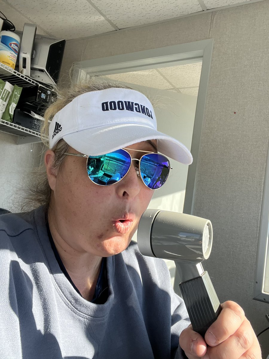 A little scoreboard action at <a href="/LongwoodSB/">Longwood Softball</a> camp! Great day for softball!!! #longwoodu