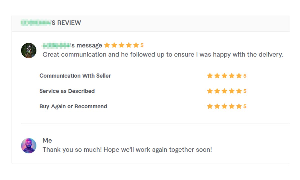 xoyanta's tweet photo. The buyer's review! https://t.co/q7Zhssy5b2
