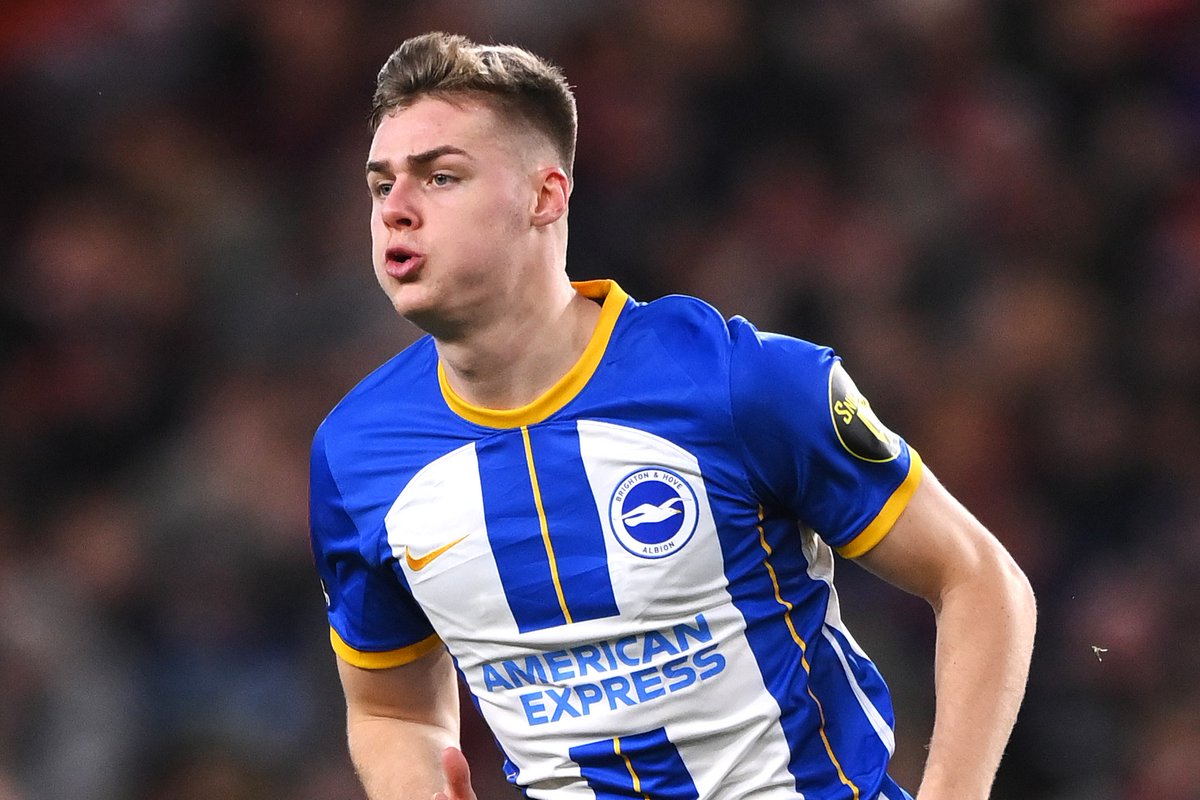 Evan Ferguson’s record for the Brighton first team this season:

🏟️ 8 games
⚽ 4 goals 
🅰️ 3 assists 

Special talent. 💫
