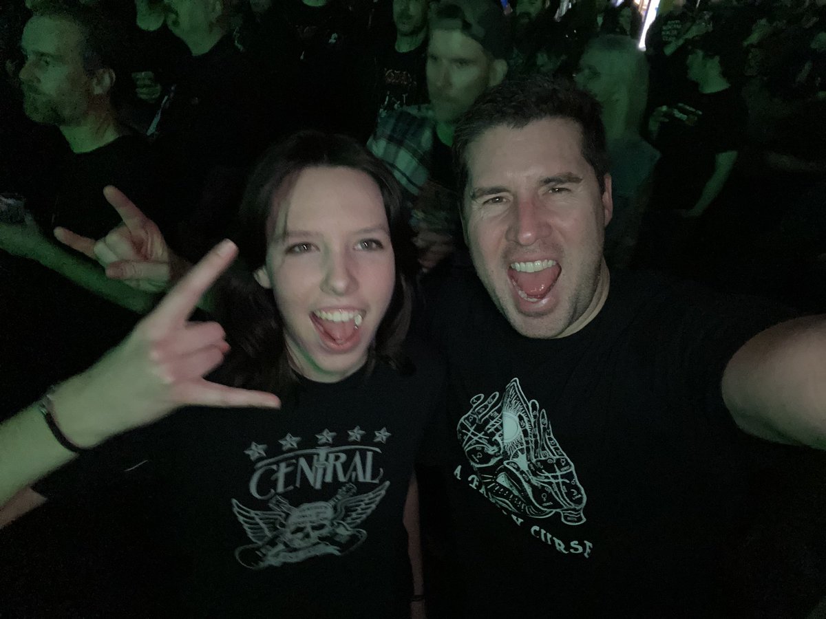 #Anthrax, #BlackLabelSociety and #Exodus. Metal Triple Header. Thanks for suggesting we go this one Abby. You 🤟