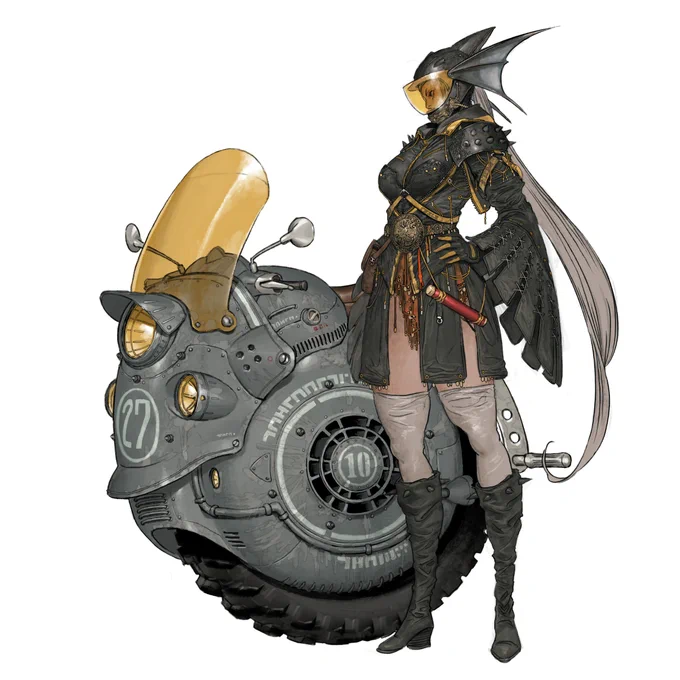 Rider &amp; Vehiclephotoshop 