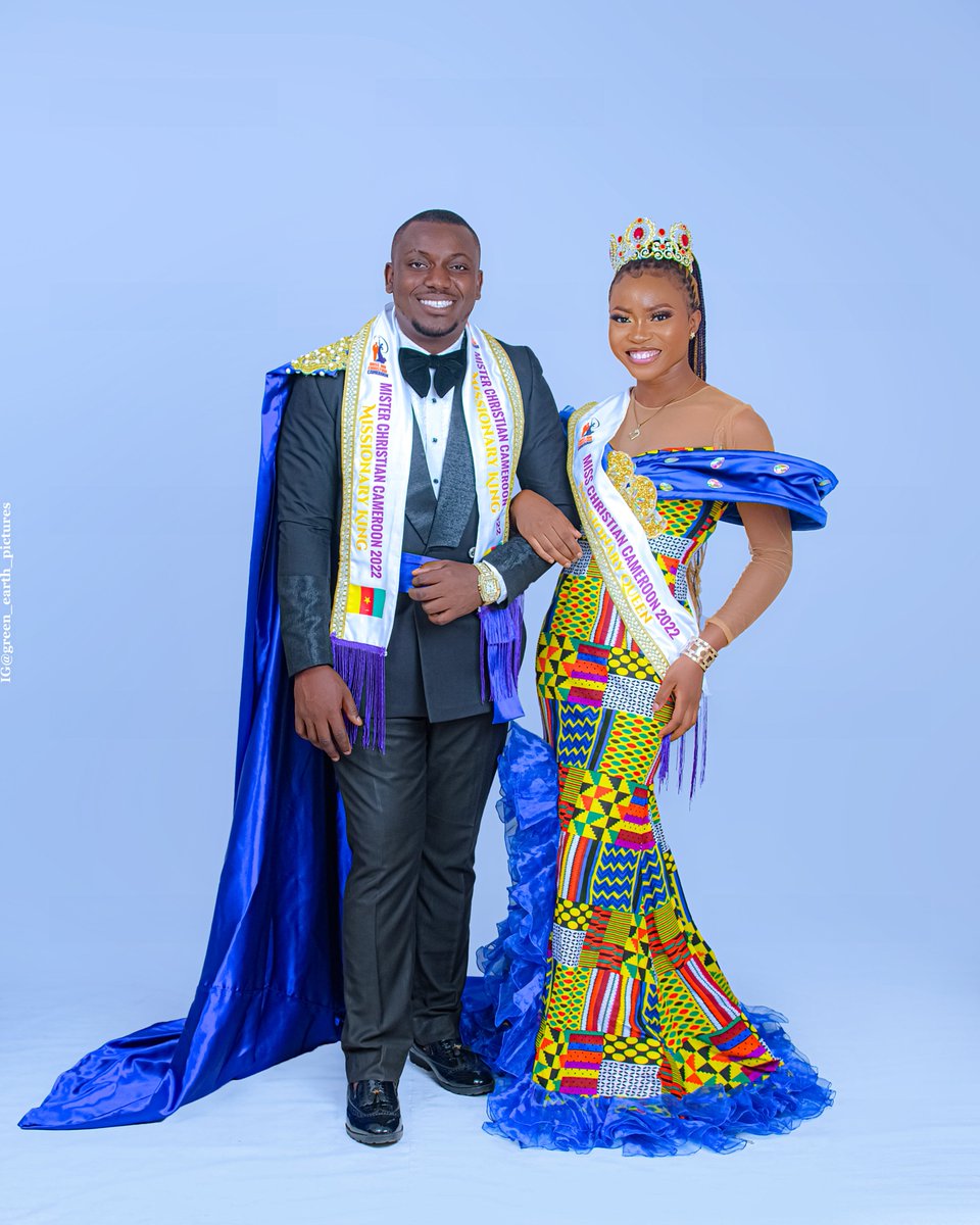 NumforStar's tweet photo. Miss and Mister Christian Cameroon 2022. We made it. Thank you for the love and support ❤️ https://t.co/scpVlga1B1