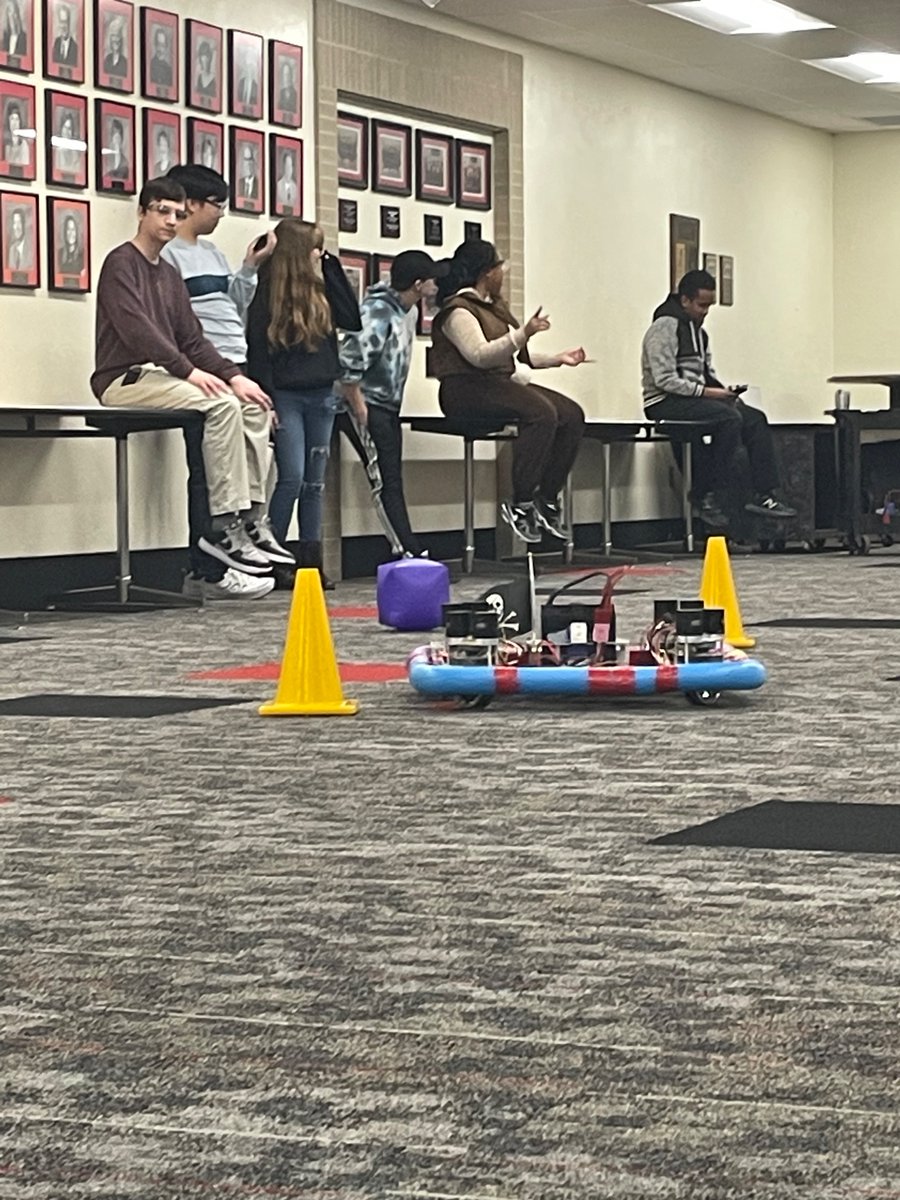 robopirates6032's tweet photo. It’s drive test day! Stay tuned for updates and who our driver is for the season! https://t.co/NnIGU7oD2Y