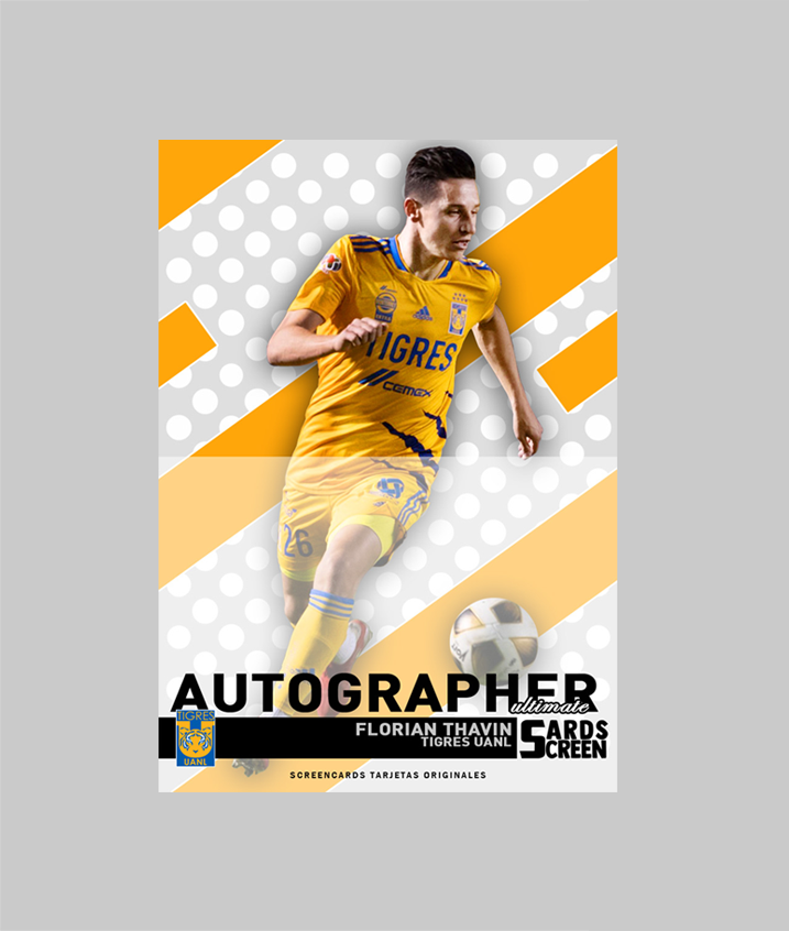 Screencards's tweet photo. Tigres siempre está presente en Screen. #Coleccionismo #Futbol #Football #CollectorCards #Autographer https://t.co/3zl7YeI8sq