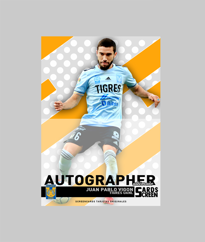 Screencards's tweet photo. Tigres siempre está presente en Screen. #Coleccionismo #Futbol #Football #CollectorCards #Autographer https://t.co/3zl7YeI8sq