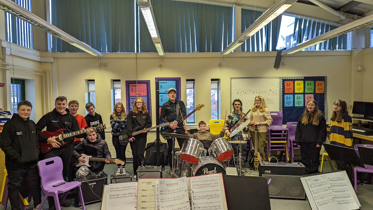 FHSEXPRESSIVE's tweet photo. We Rocked! We cannot wait for you to hear the WWRY Band!! They are awesome!! @flinthigh #WWRY https://t.co/Bg9KDMP4mw
