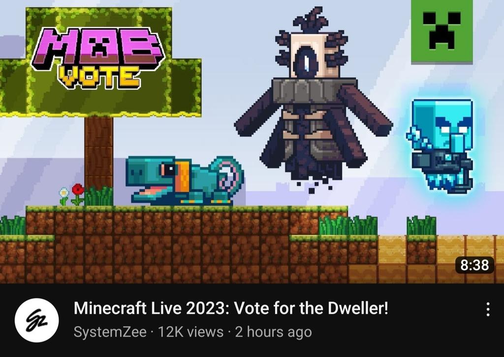 Minecraft Live: Vote For The Dweller 