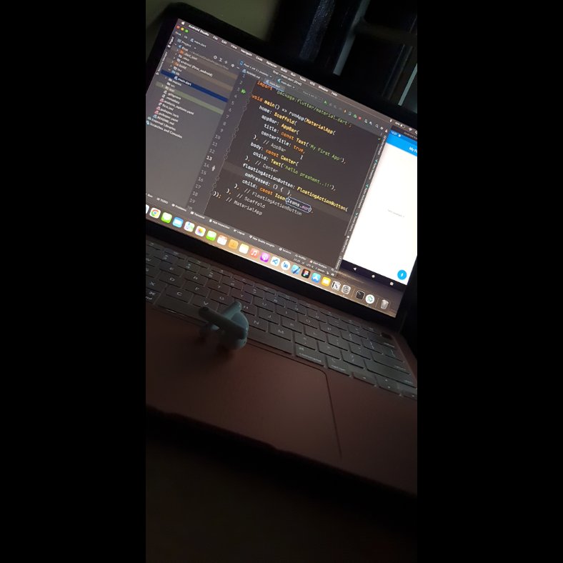 PrashantSehgal4's tweet photo. "Day 6 of #100daysofcode and loving it!💻 Understanding #Scaffold, #AppBar widgets and building an app. Dive deeper into #Flutter by learning stateless and stateful widgets.🚀 Excited to create!
#dart #coding #programmerlife #appdevelopment #flutterdev #dartlang #codingbootcamp" https://t.co/Y3SJuB60QE