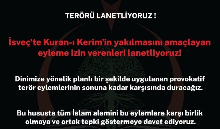 Bazı lobilerin derdi Recep Tayyip Erdoğan değil, dertleri inandığı islam dini, sahip çıktığı müslümanlar, canını dişine takarak mücadele ettiği davası vatanı 🇹🇷

‼️İsveç Şeytan bile bu kadarını yapamaz helak olacağın günü izleyeceğiz 🤲
#STOP_SWEDEN