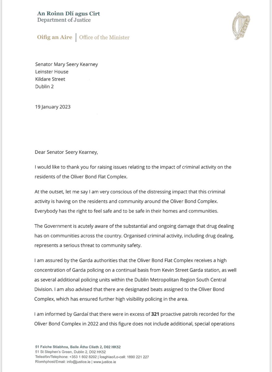SeeryKearney's tweet photo. @SWICDUBNEWS @BondResidents I have been working with Min @SimonHarrisTD regarding issues of concern raised confidentially by residents and have circulated this amongst residents in this last week for their response https://t.co/Cj8CVqdcov