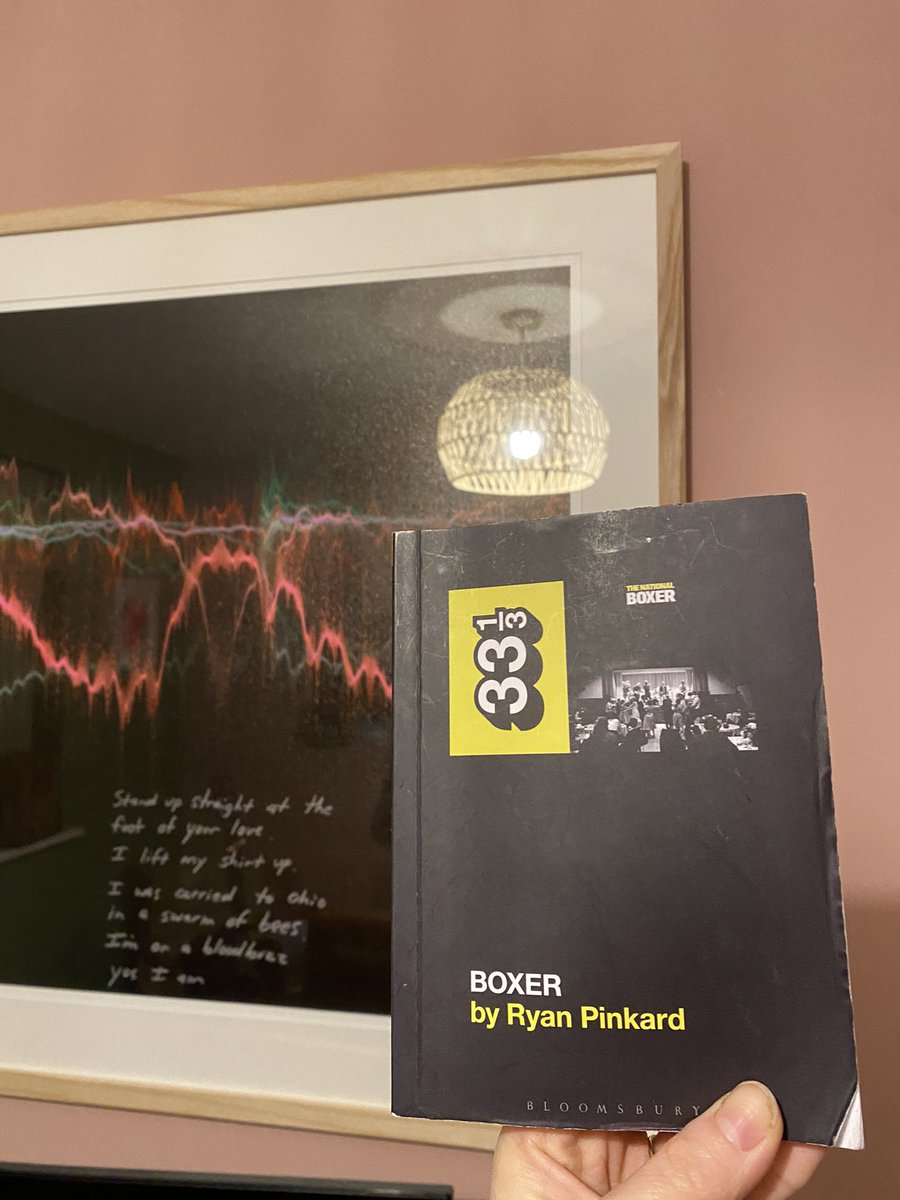 kayleighrattle's tweet photo. Brilliant read, @ryan_pinkard  @TheNational - the craft, the beauty and the genius that is #Boxer. I’d love to see a @333books on #highviolet next. Need a co-writer?! https://t.co/ih5eI7aWZU