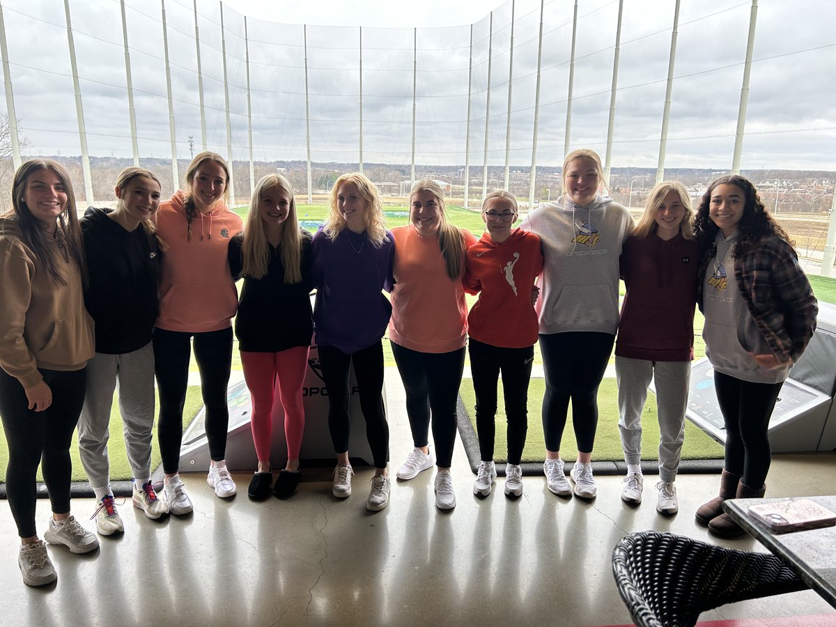 What a fun group! Varsity team took some time to do some team bonding today at Top Golf.  It is safe to say we are better at basketball than golf, but it was a lot of fun.