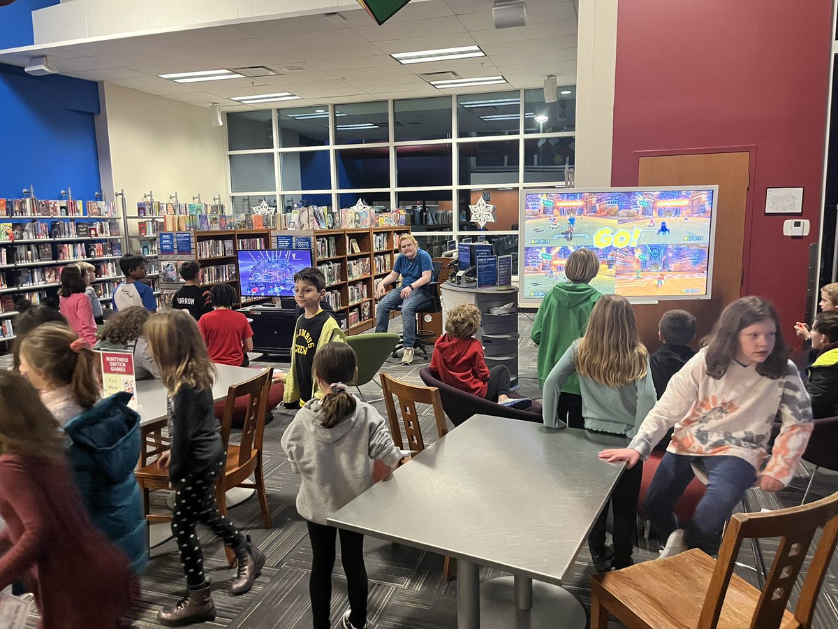 Wow! It was great to be able to bring back Bluffsview Family Fun Night at the Northwest Library.  Over 450 Bluffsview students and family members attended and spent time together on a Friday night. Thank you, thank you@worthingtonlib for doing this for our families. #ItsWorthIt