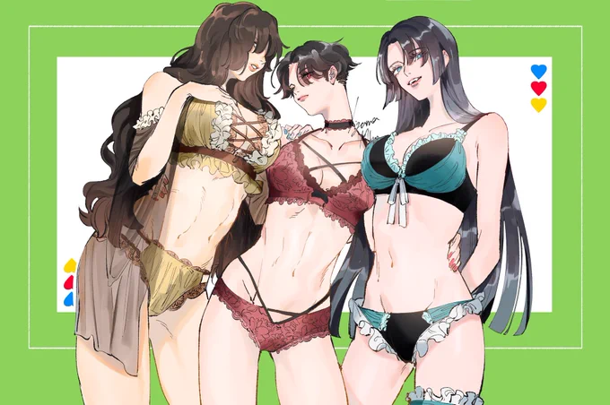 女体化の江 下着姿なので気をつけて 