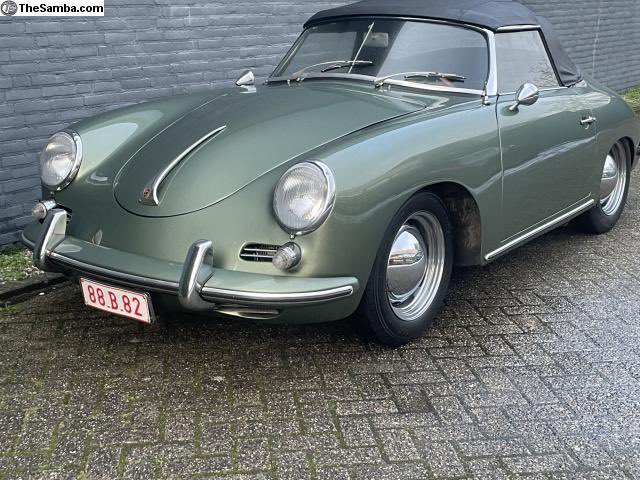 PorscheSauce's tweet photo. This is lovely - Porsche 356B Roadster originally Californian. 

https://t.co/bl78AbDEFw

Sadly in a Holland where every car I like is overpriced imho. 

True style …. https://t.co/9DglI7G3IC