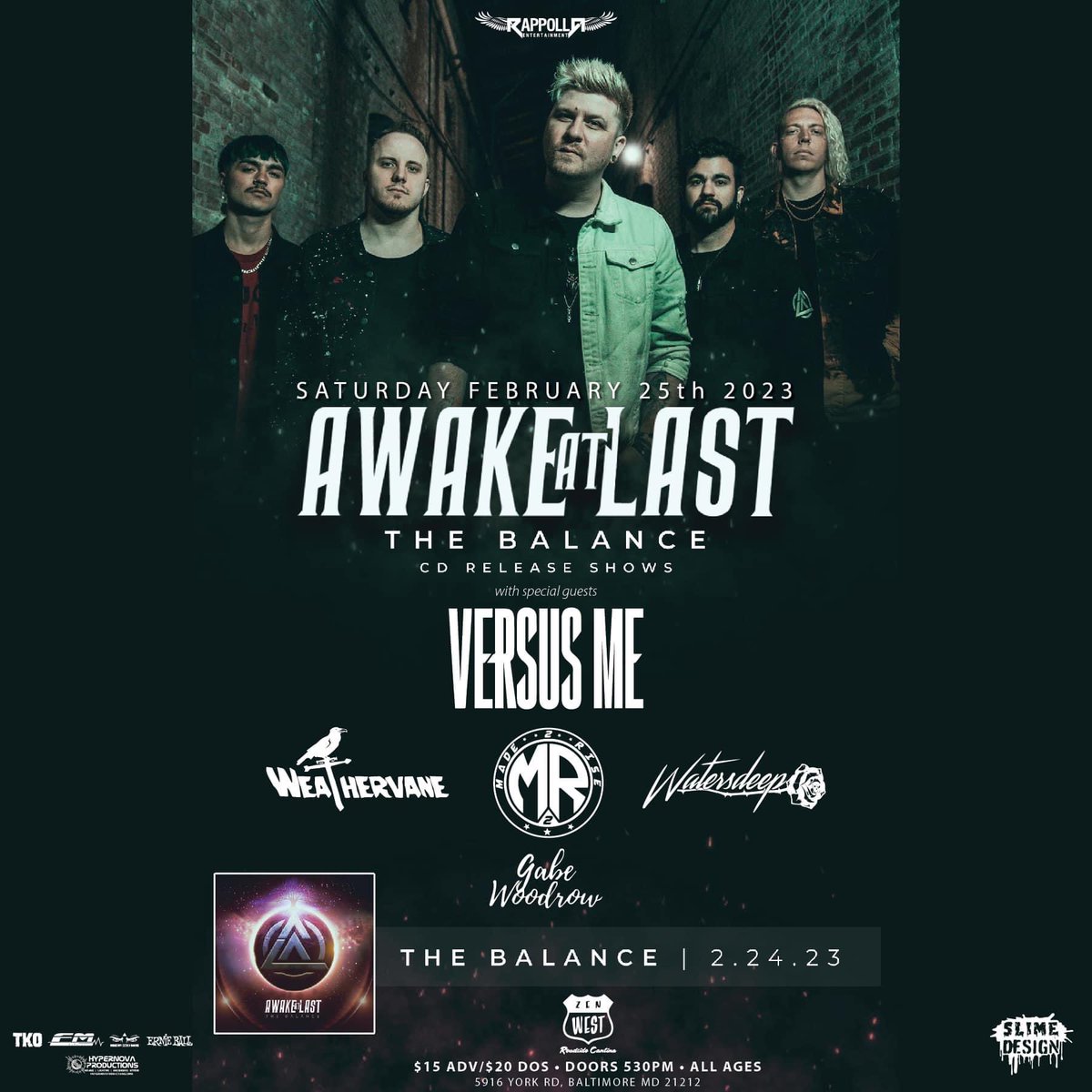 Gabe is yelling with excitement over how stoked we all are to be playing this show next month! 
-
PC: Jordan Dunnuck