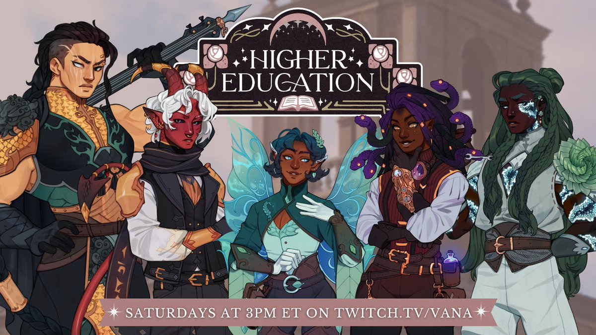 StrixHigherEd's tweet photo. ✨📖TODAY📖✨

Episode 9 of #HigherEdRPG is at 3pm et!

Our party has a lot to consider and some supplies to gather...

>>Follow and retweet for a chance to win a Hero Forge color mini AND free shipping<<

https://t.co/MDC23C9Wxp https://t.co/MraQyNDKs3