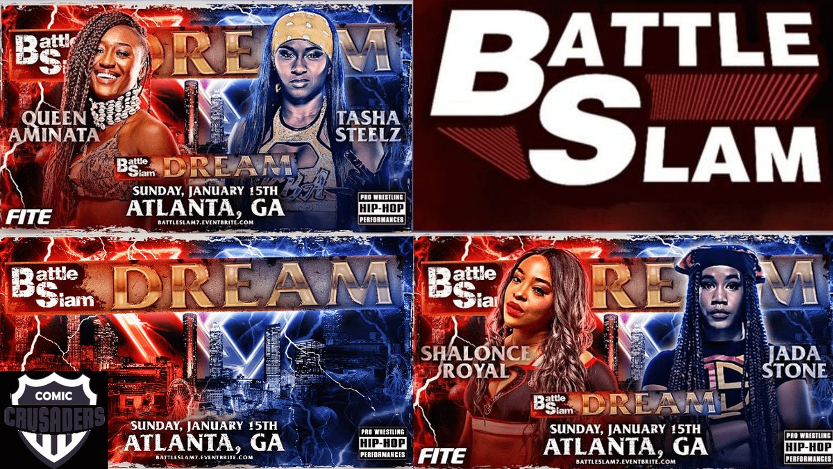 A Night Amongst The Atliens: BattleSlam: Dream!  @BattleSlam_ @fitetv  #Wrestling #HipHop #BATTLESLAM @C_V_R_TheBard  #SCORE: 4/5  #CVReview ow.ly/i83c50MwHnZ